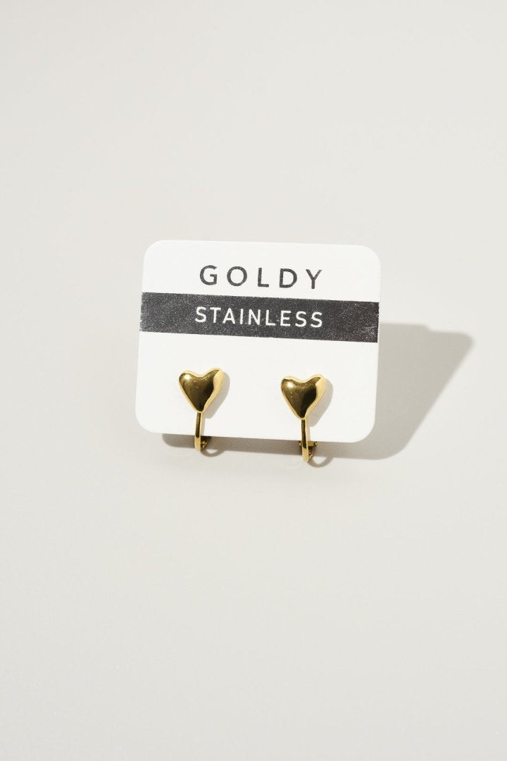 タイニー ハート ステンレス イヤリング – GOLDY Onlinestore