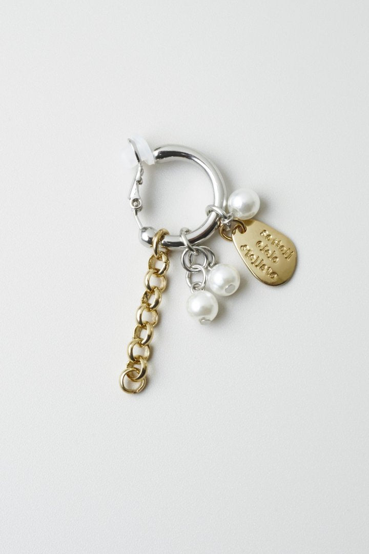 コイン プレート チャーム パール イヤリング – GOLDY Onlinestore