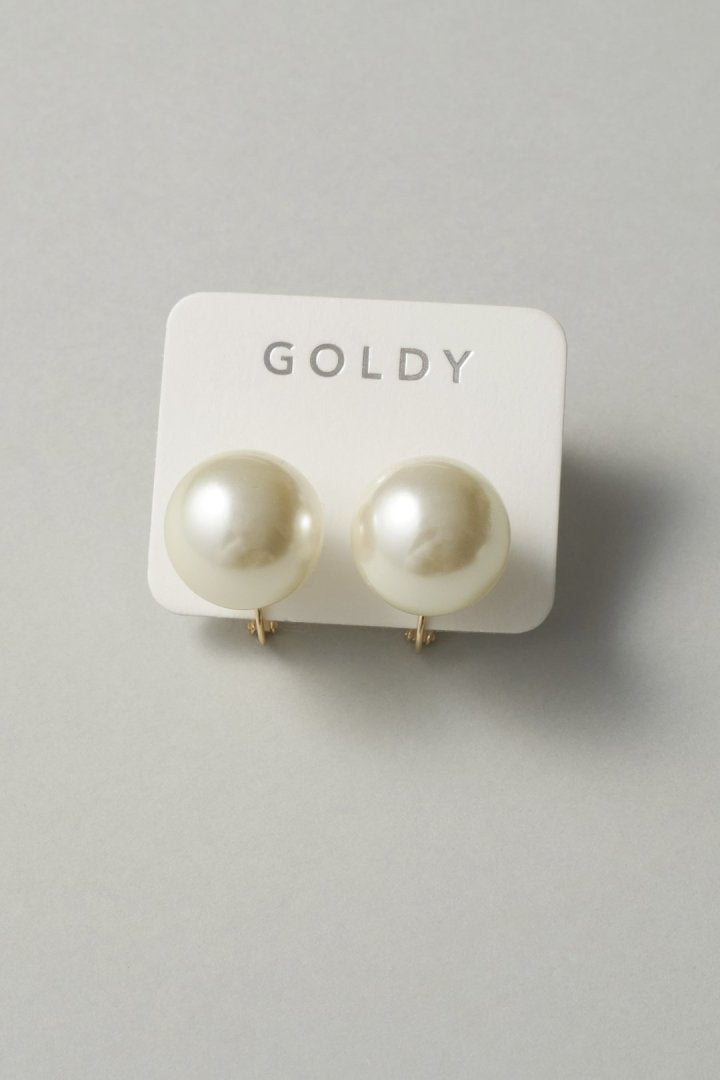 ビッグ パール イヤリング