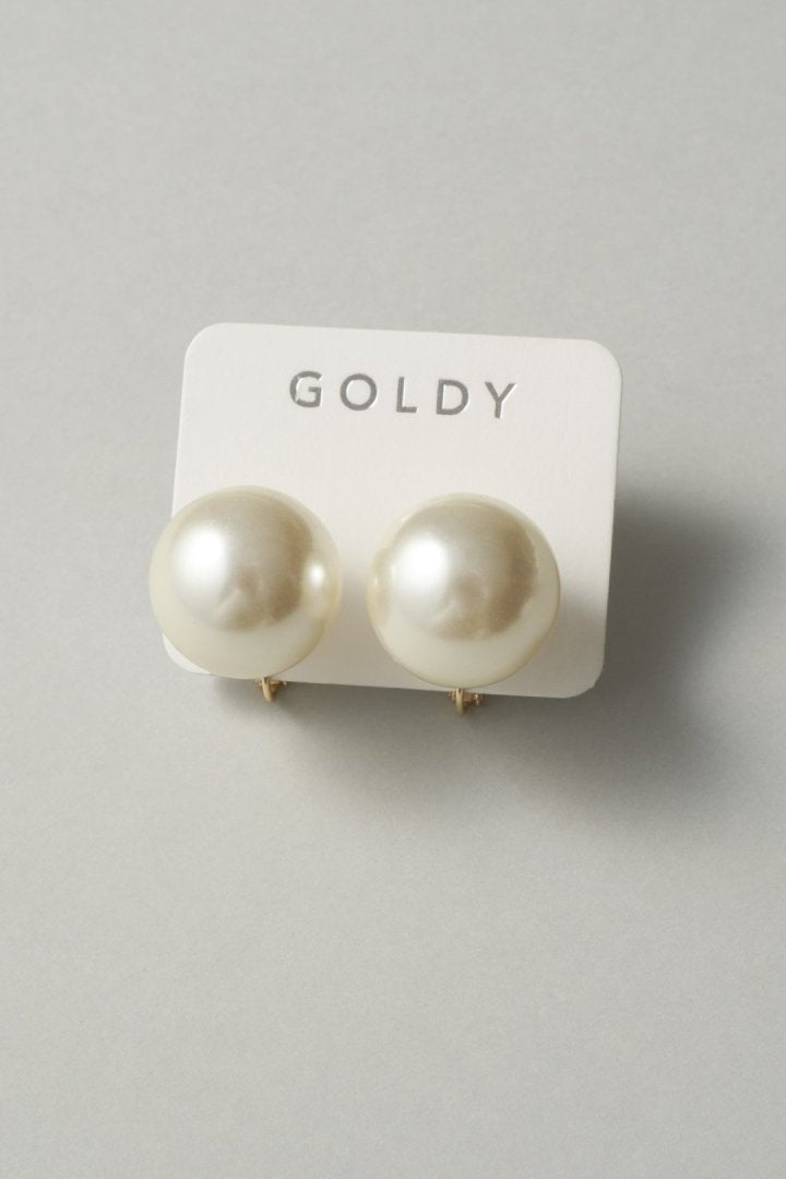 ビッグ パール イヤリング