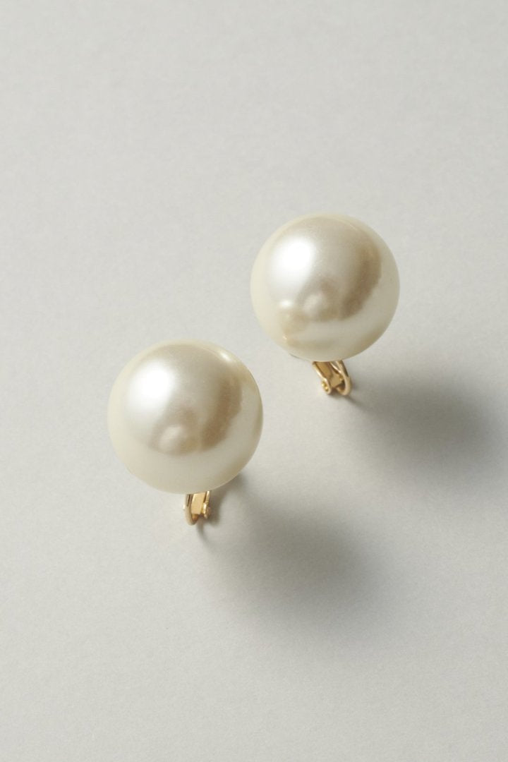 ビッグ パール イヤリング