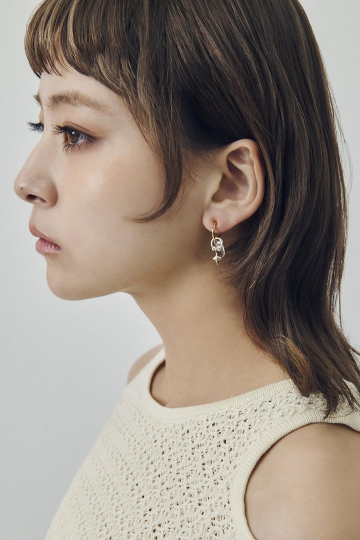 トゥインクル ブルーム イヤリング