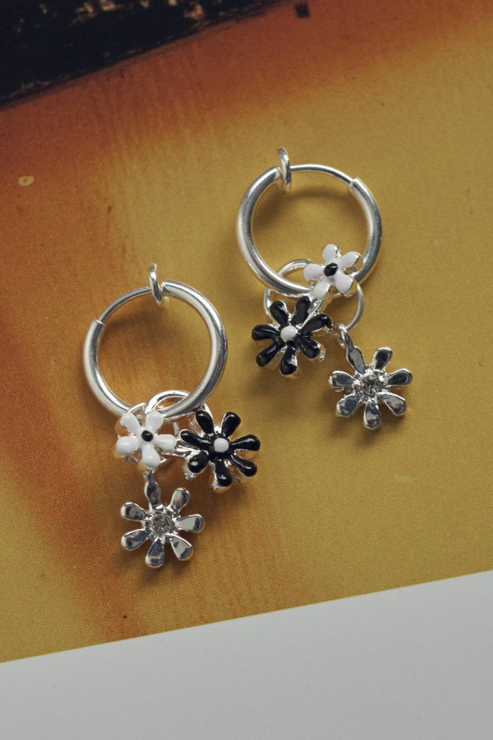 カラー ブルーム イヤリング