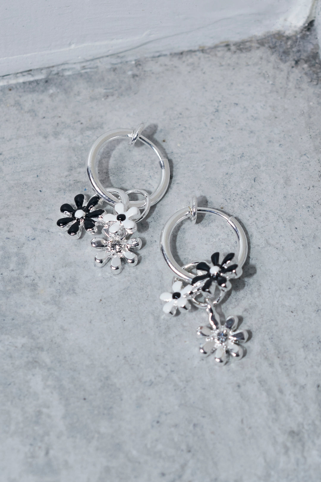 カラー ブルーム イヤリング