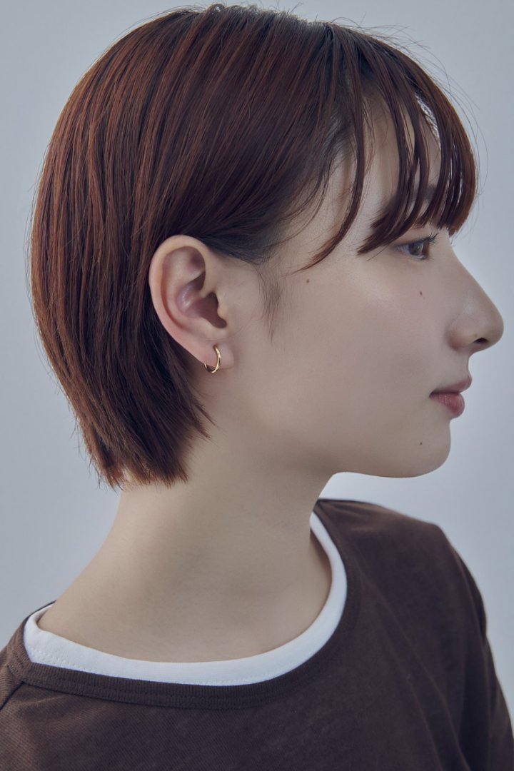 マルチ ストーン イヤリング