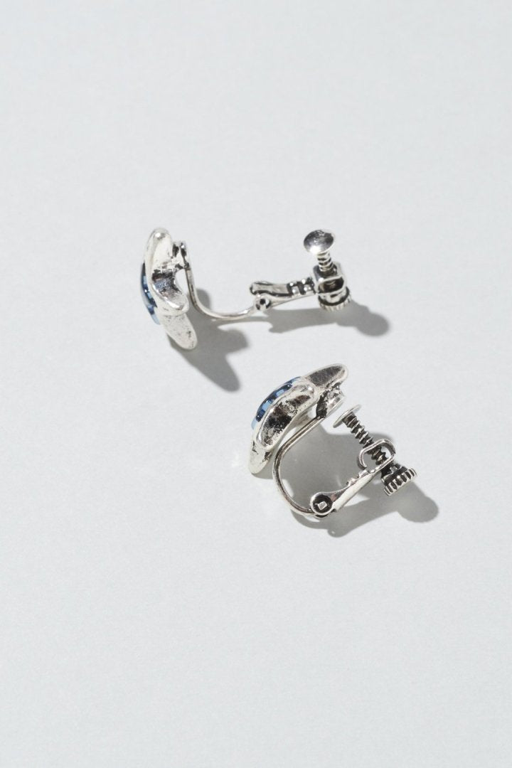 ヴィンテージ カラー スター イヤリング