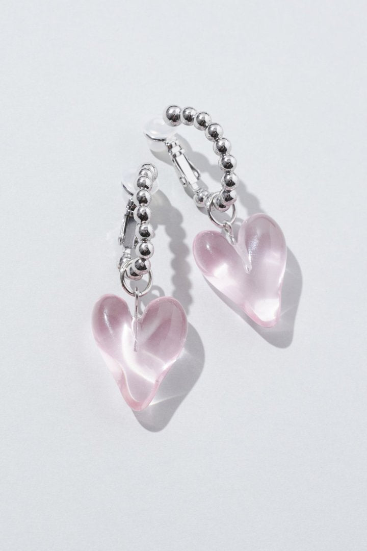 ガミー ハート イヤリング