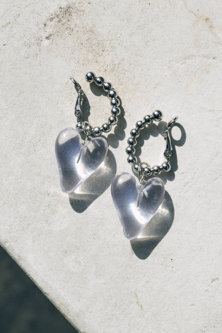 ガミー ハート イヤリング