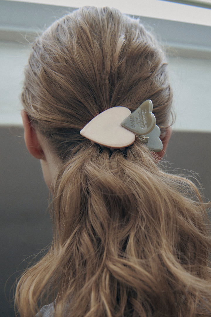 ルーカス ハート ID プレート ミニ バンス クリップ