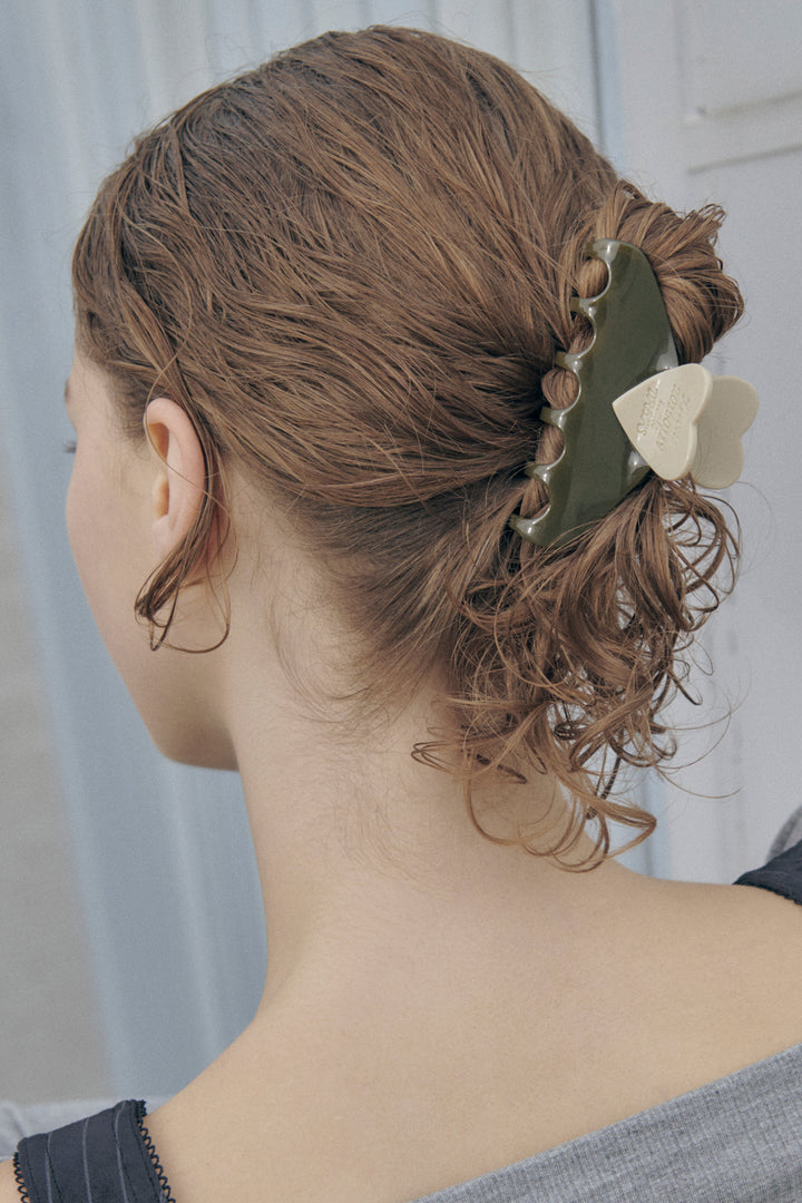 ルーカス ハート ID プレート バンス クリップ