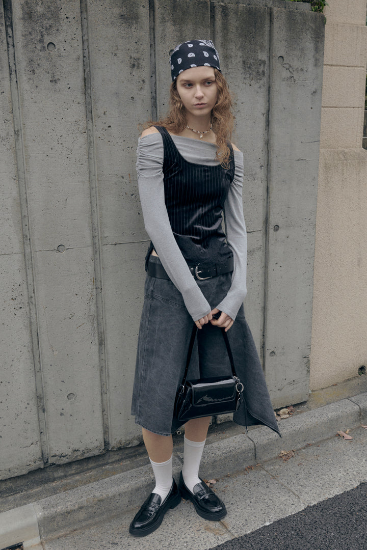 マルチ ビーズ ネックカフ