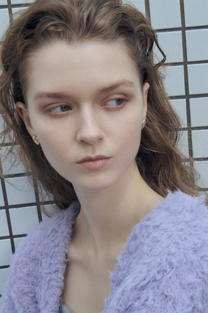 ドット ハート メタル ピアス