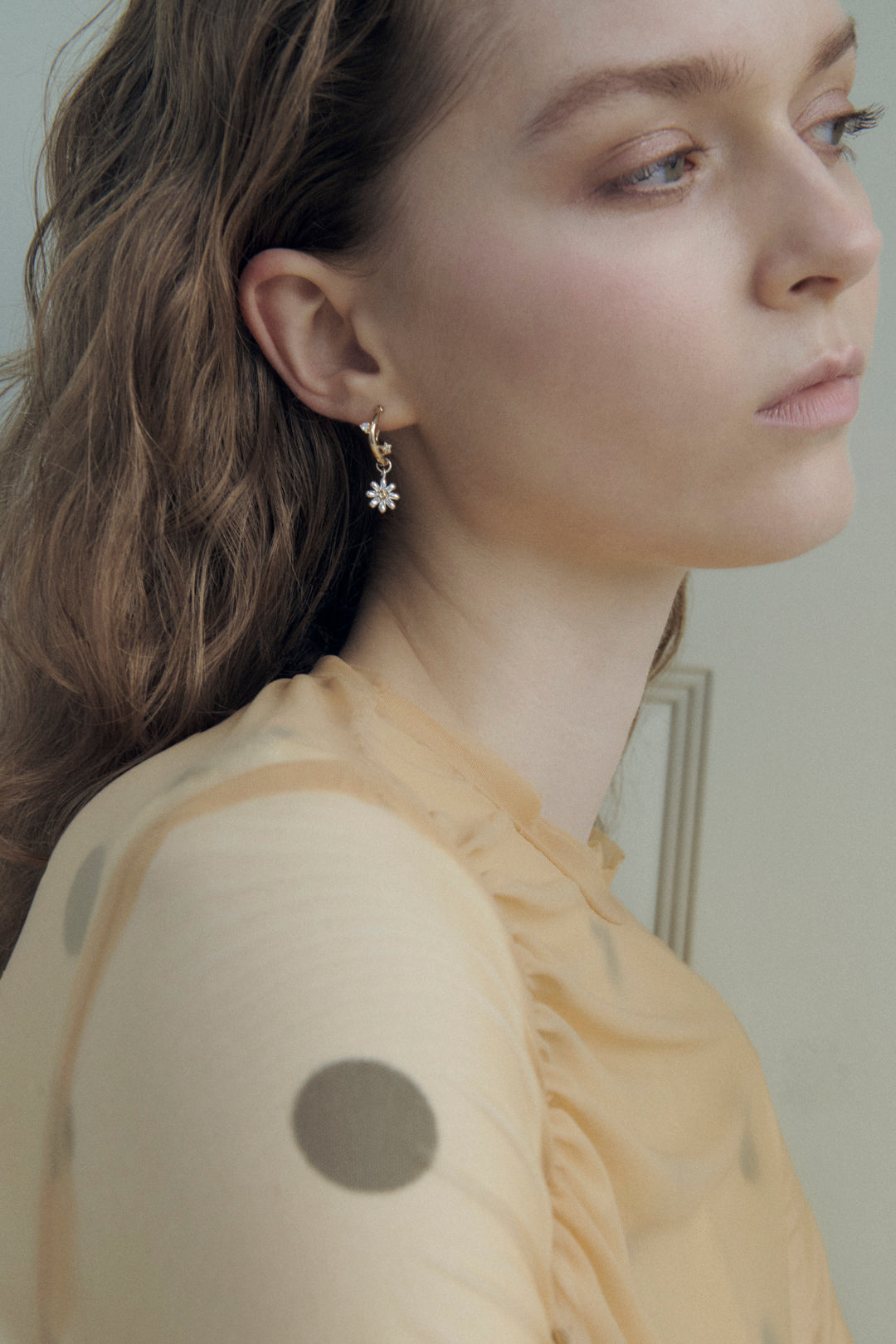 リトル ブルーム ピアス