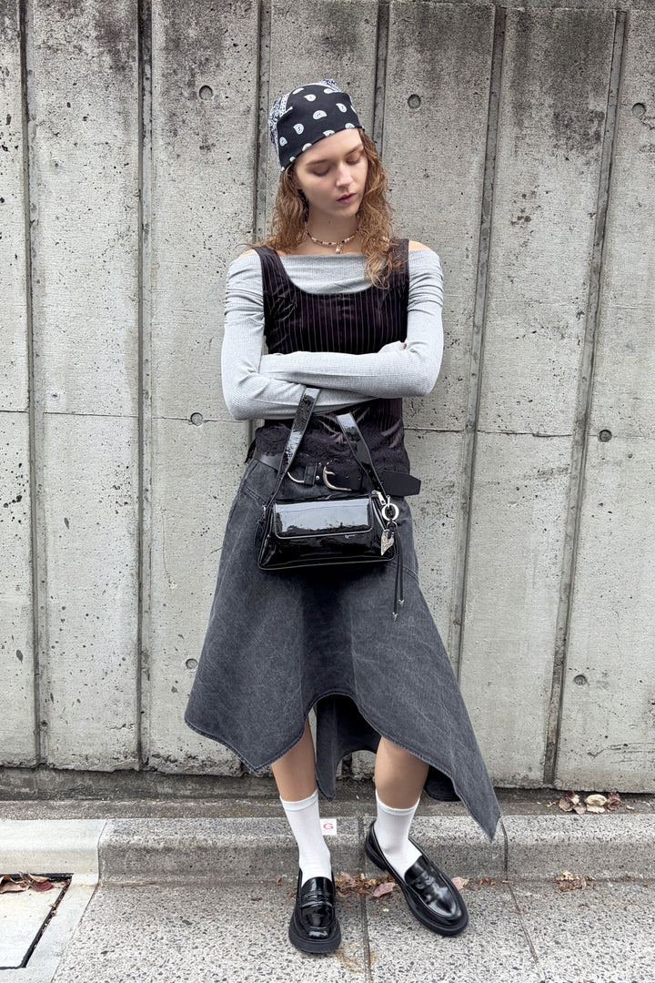 マルチ ビーズ ネックカフ