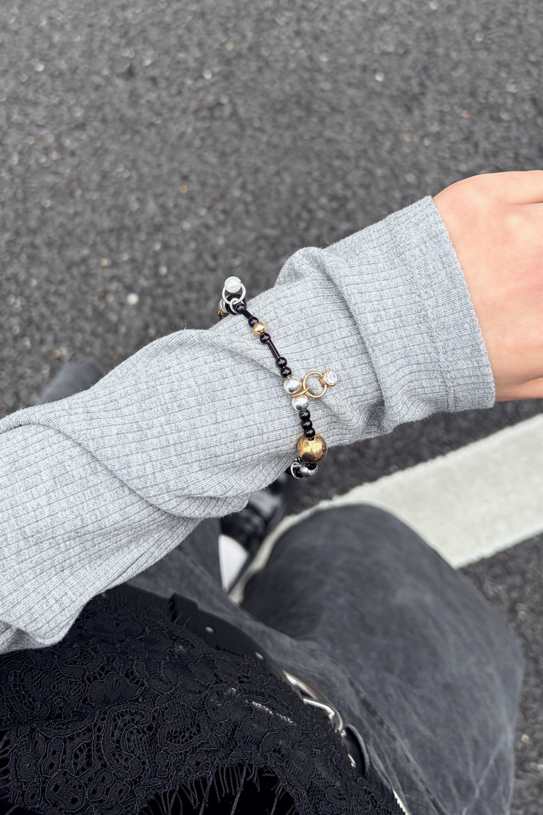 マルチ ビーズ バングル