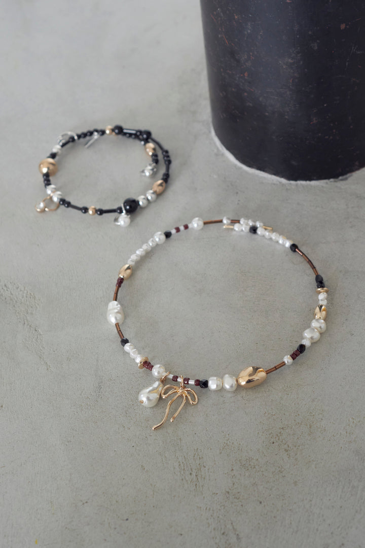 マルチ ビーズ バングル