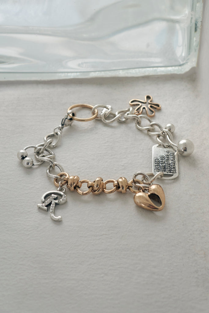 ミックス チャーム IDプレート ブレスレット – GOLDY Onlinestore
