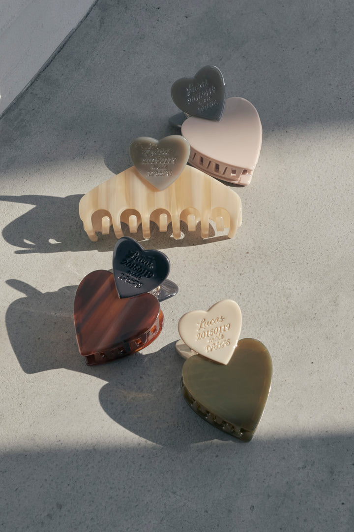 ルーカス ハート ID プレート ミニ バンス クリップ