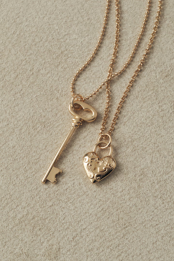 ハート キー チャーム ネックレス – GOLDY Onlinestore