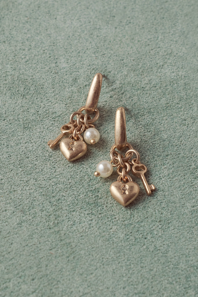 2way秋冬♪レオパード×ひねりチャーム☆イヤリングKBF Ungrid好き ハート キー チャーム ピアス – GOLDY Onlinestore