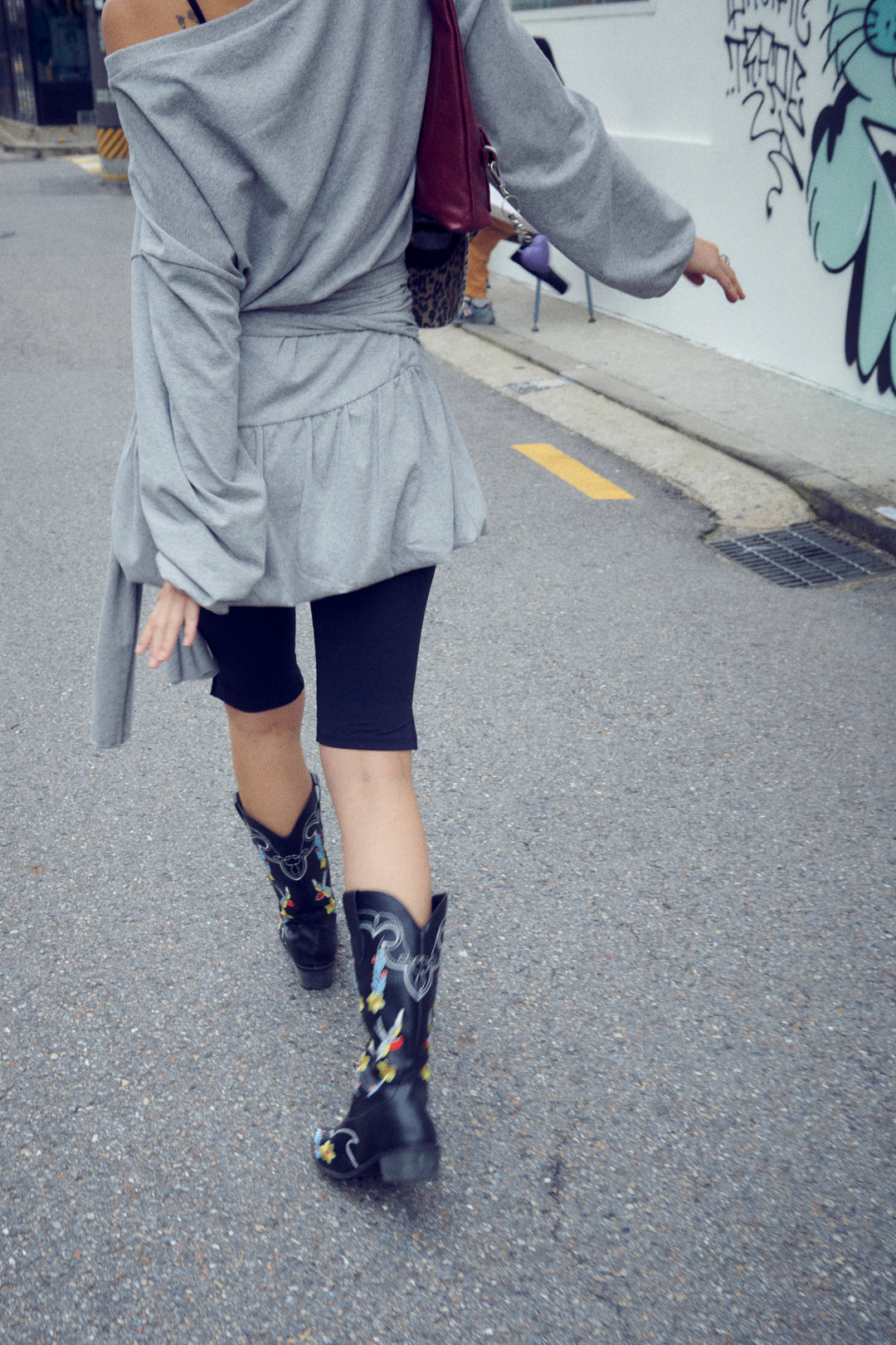 ワープ ライン リング【KOREA SNAP】