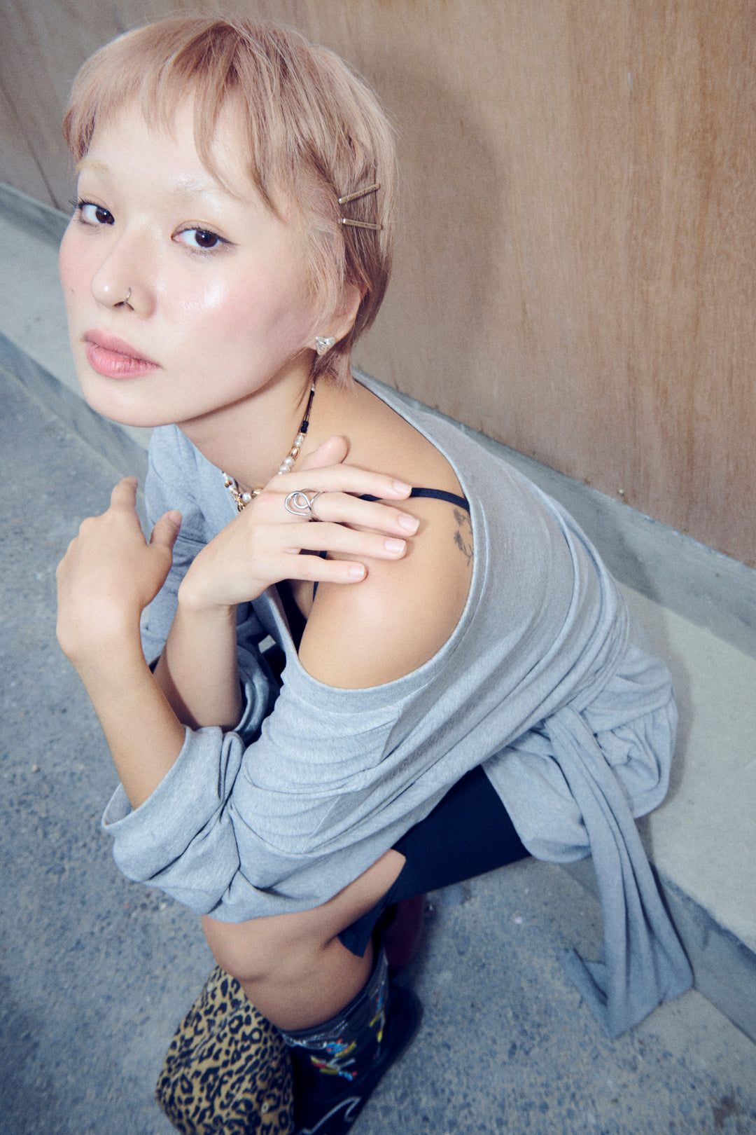 レタリング セット ヘアピン【KOREA SNAP】