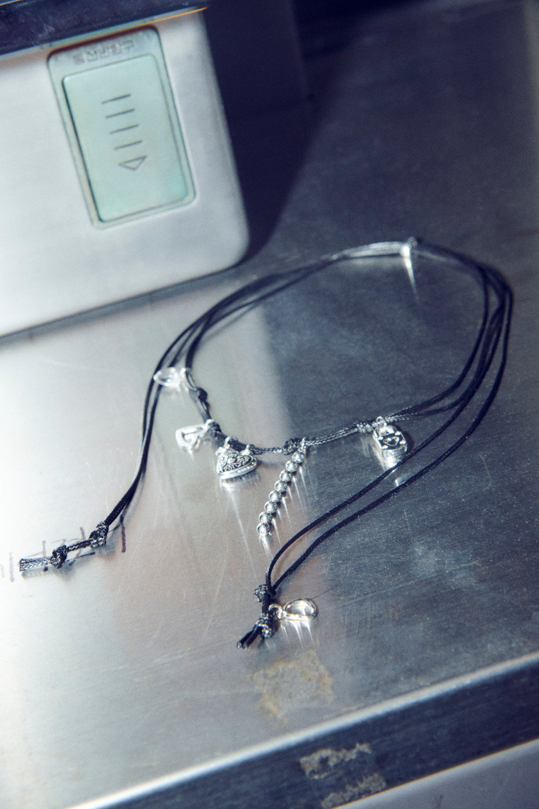 ハート ミリアッド コード チョーカー【KOREA SNAP】