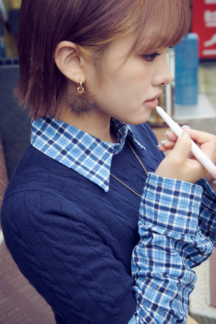 レザー タッチ フラワー バッグ チャーム【KOREA SNAP】