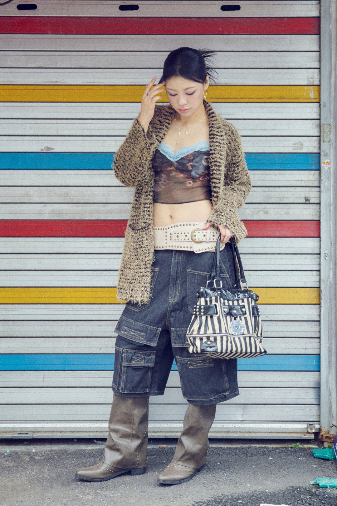 ルーカス ハート ID プレート ミニ バンス クリップ【KOREA SNAP】