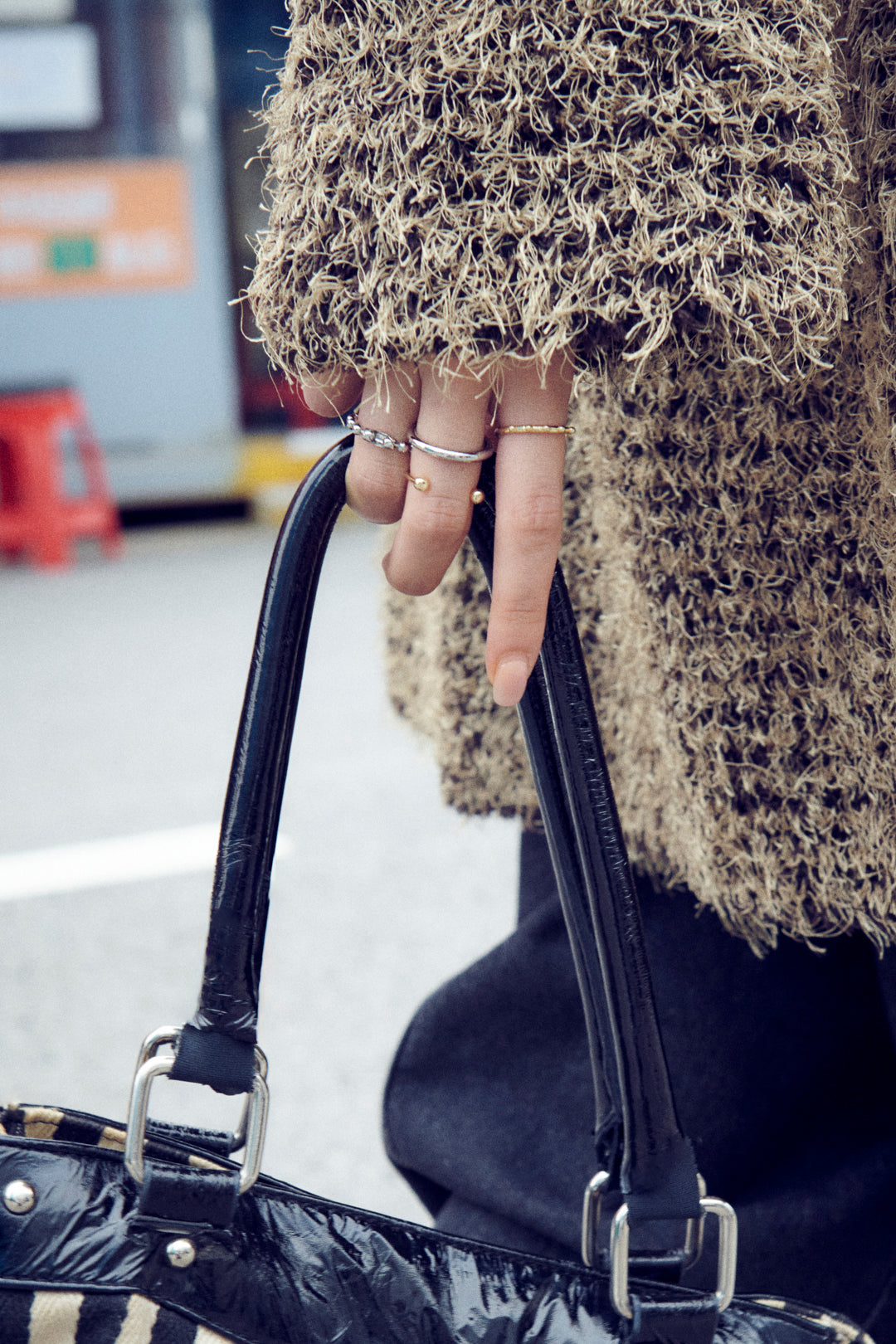 ドット メタル セット リング【KOREA SNAP】