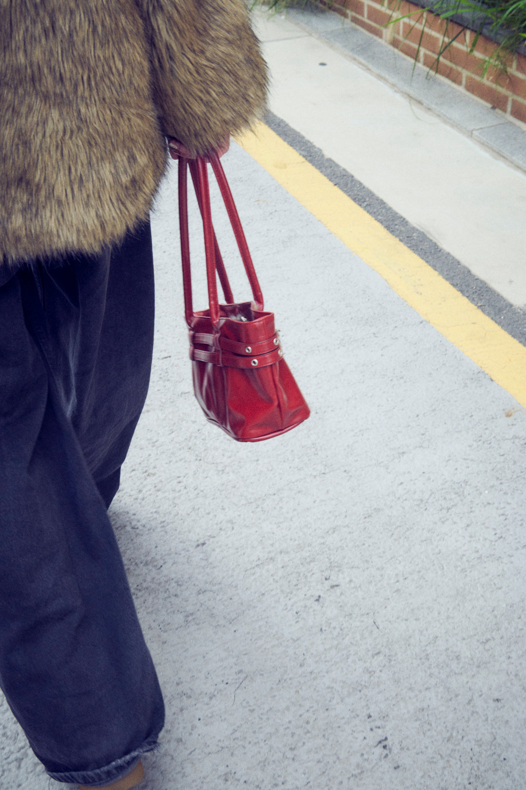 ルーカス ハート ID プレート バンス クリップ【KOREA SNAP】