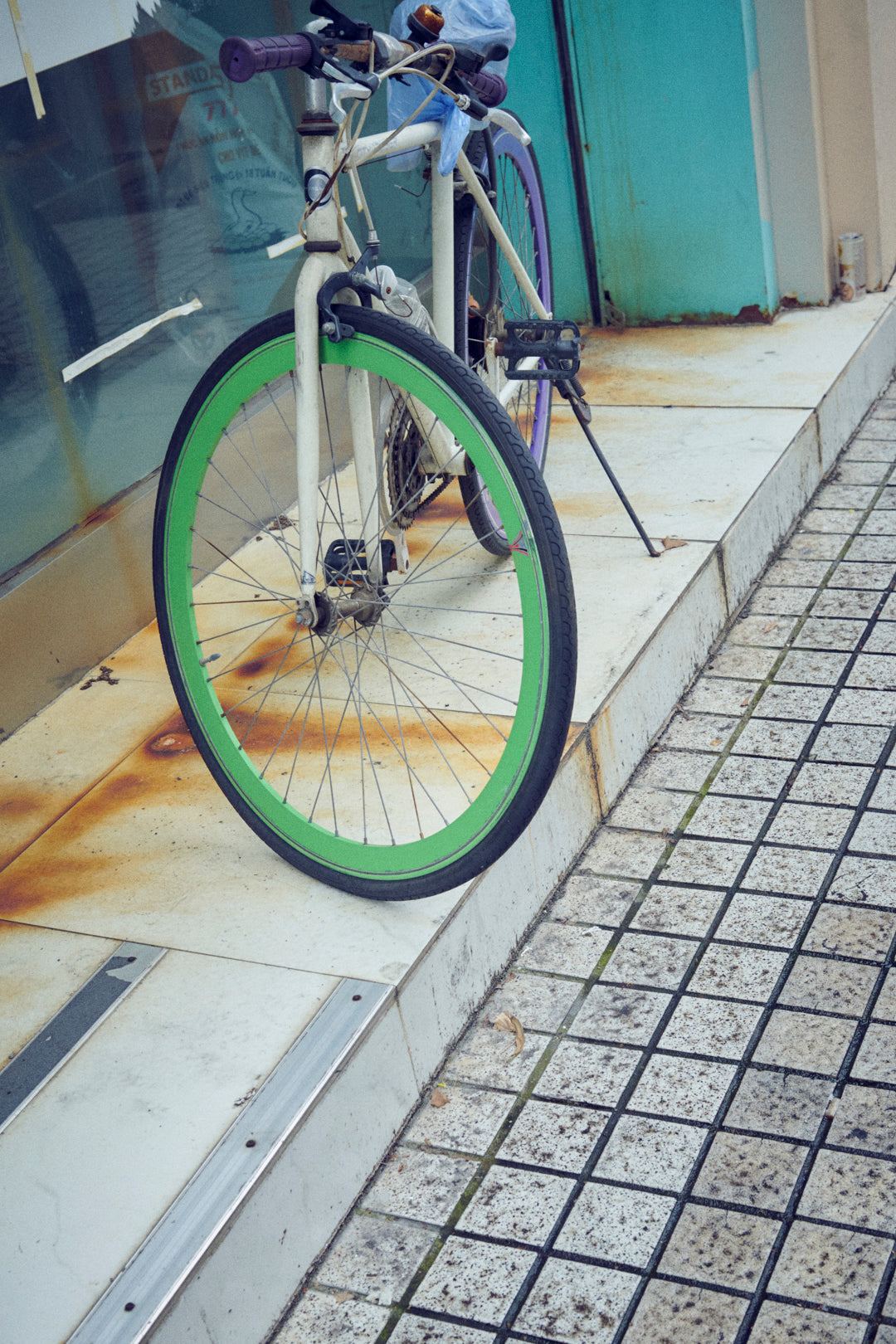 ハート × デニム コード チョーカー【KOREA SNAP】