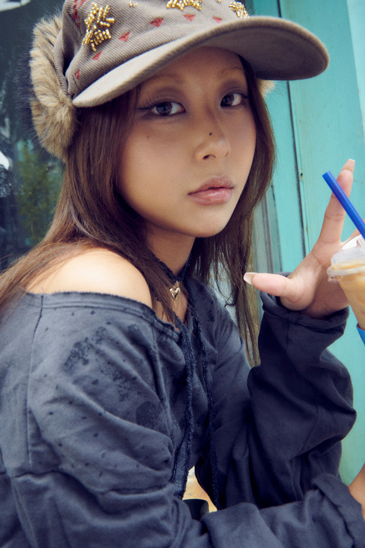 3PCS メタル ボール セット ピンキー リング【KOREA SNAP】