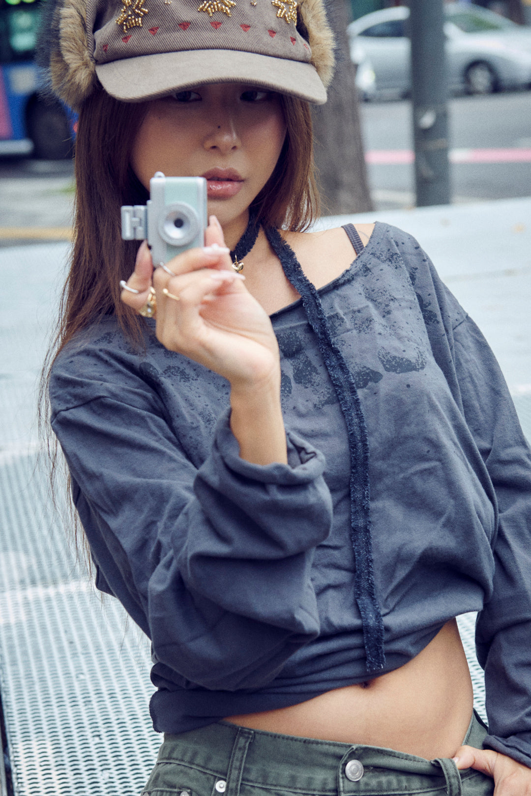 3PCS メタル ボール セット ピンキー リング【KOREA SNAP】