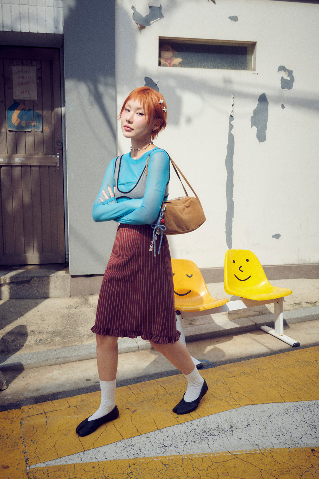 ドット ハート メタル セット ヘアー クリップ【KOREA SNAP】