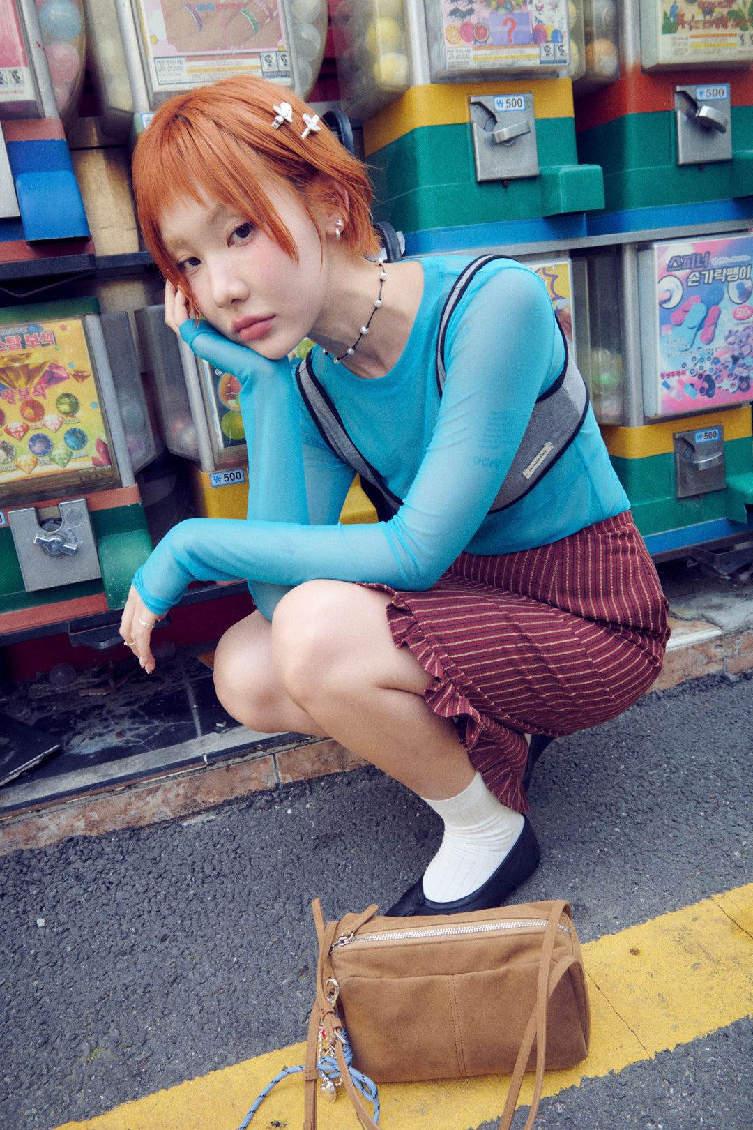 プチ ハート ピアス【KOREA SNAP】