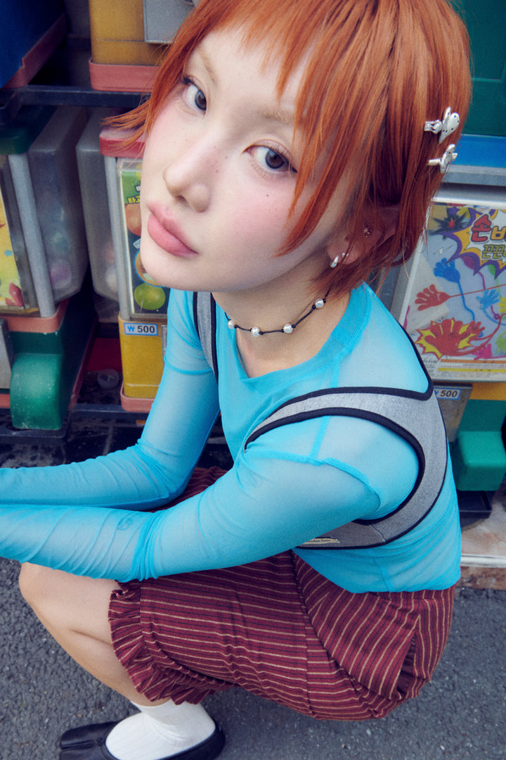 ドット ハート メタル セット ヘアー クリップ【KOREA SNAP】