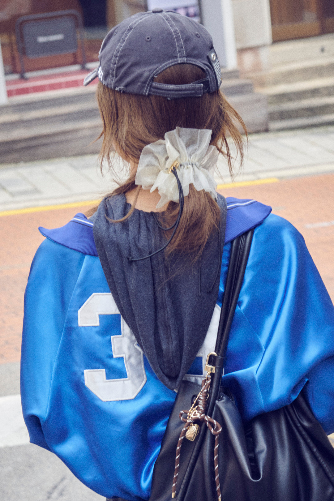 ドローストリング シアー シュシュ "2"【KOREA SNAP】