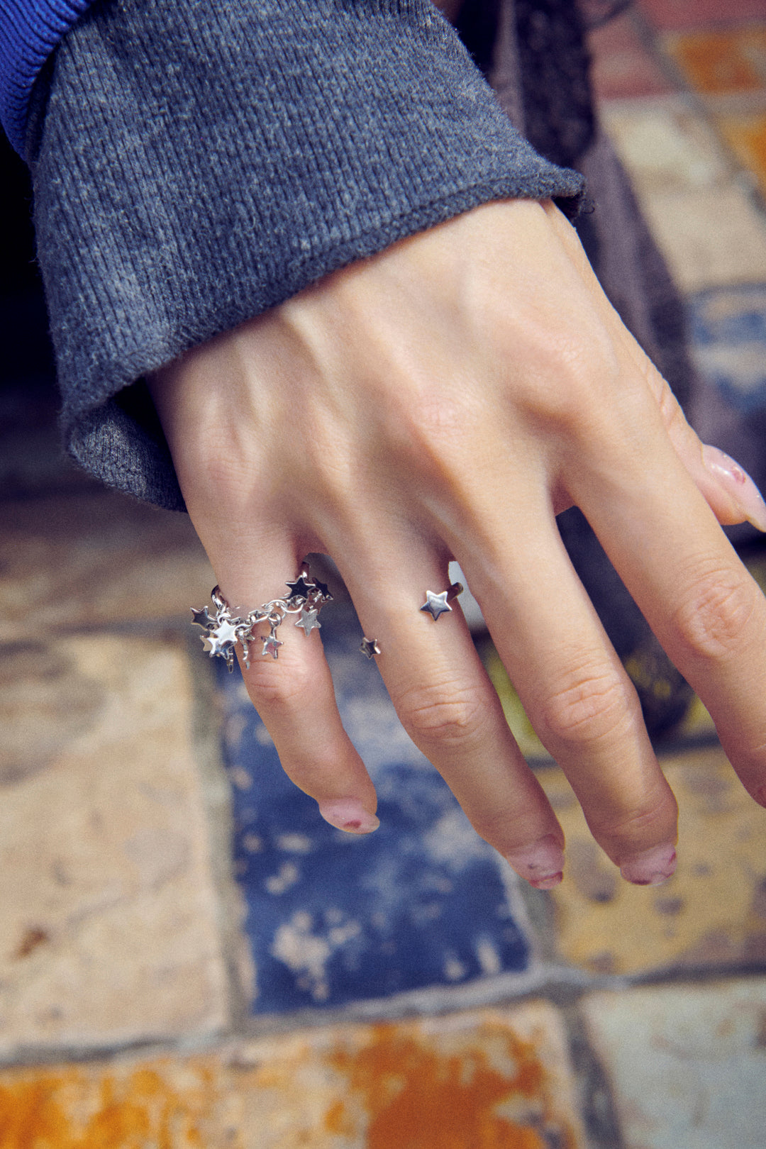 スター シャワー セット リング【KOREA SNAP】