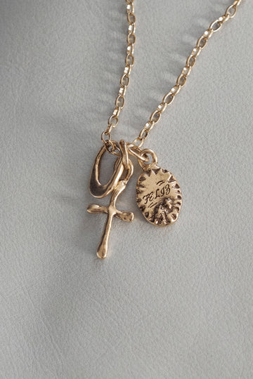ヴィンテージ クロス チャーム ネックレス – GOLDY Onlinestore