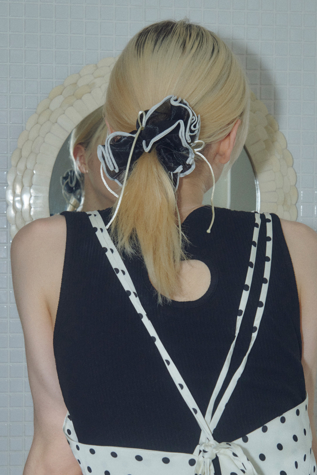 リボン ハング パイピング シュシュ – GOLDY Onlinestore