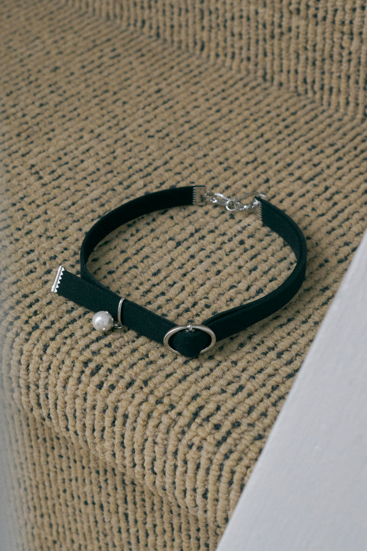 ボヘミアン シック スエード チョーカー