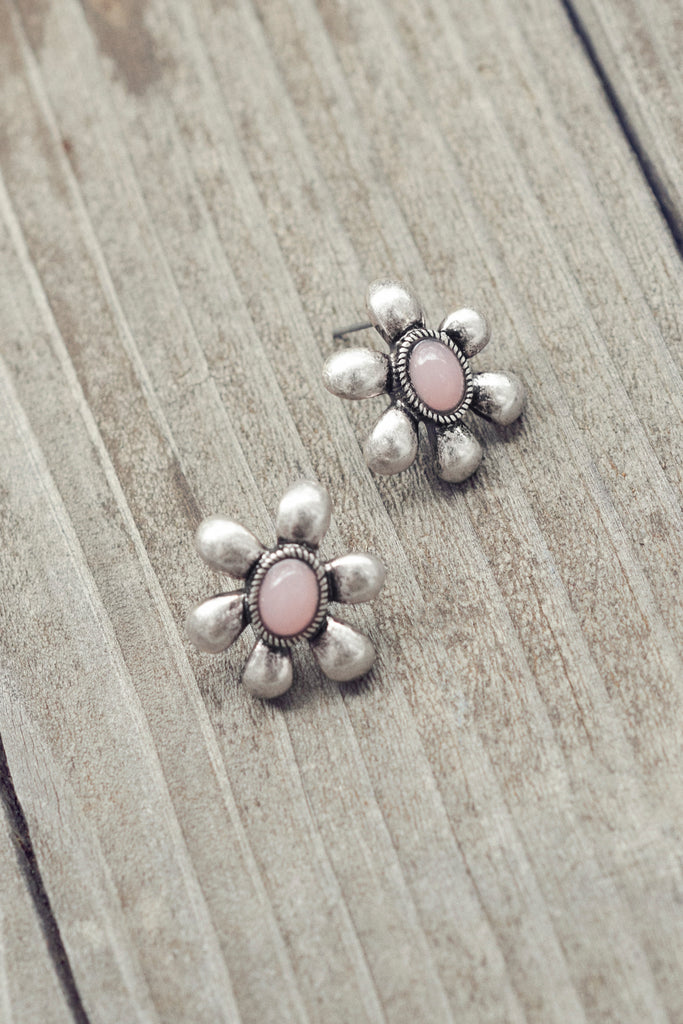 天然石の花束ピアス(フレッシュカラー) sj09216-a.jpg