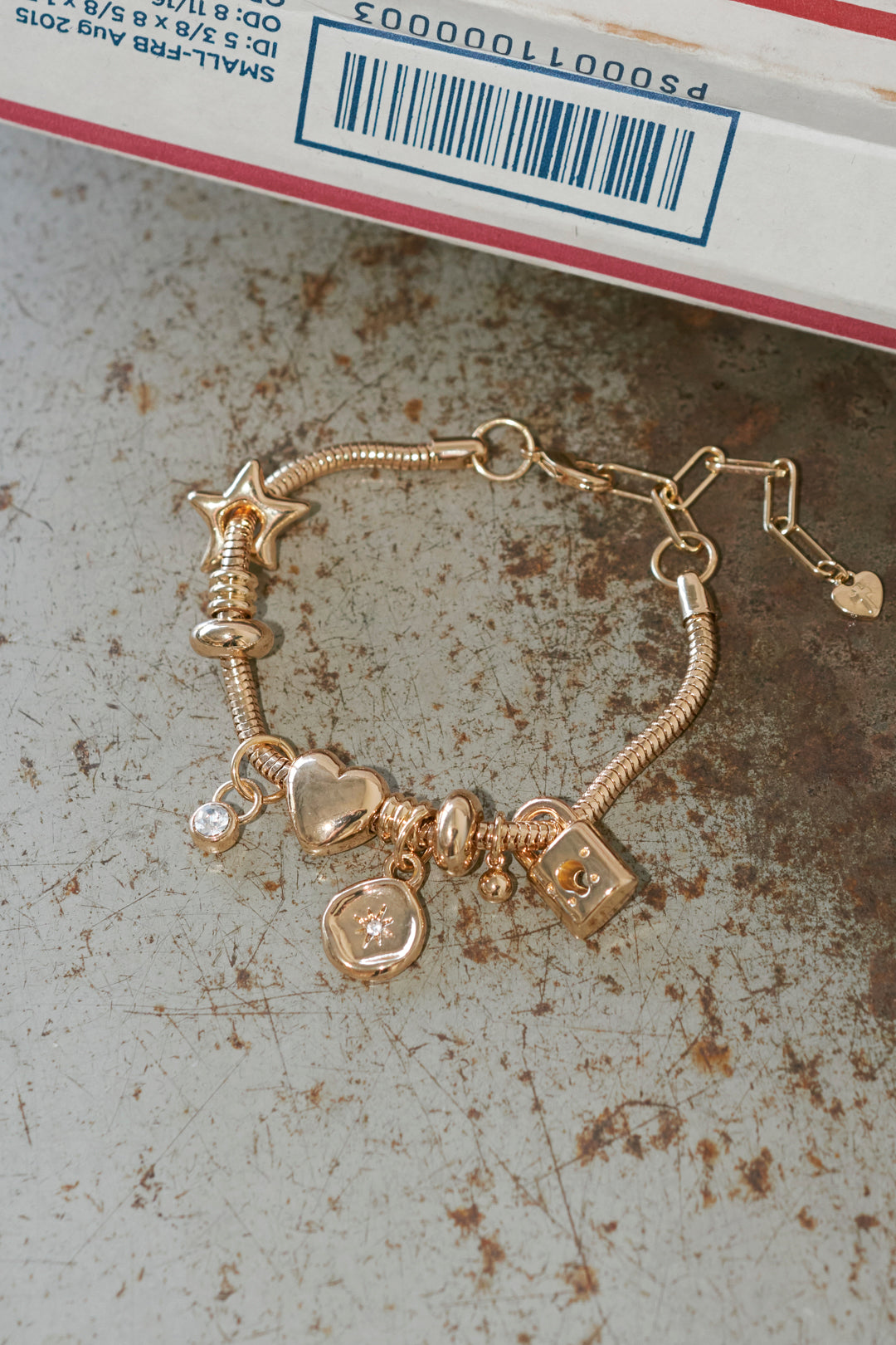 ミックス モチーフ スネーク チェーン ブレスレット – GOLDY Onlinestore