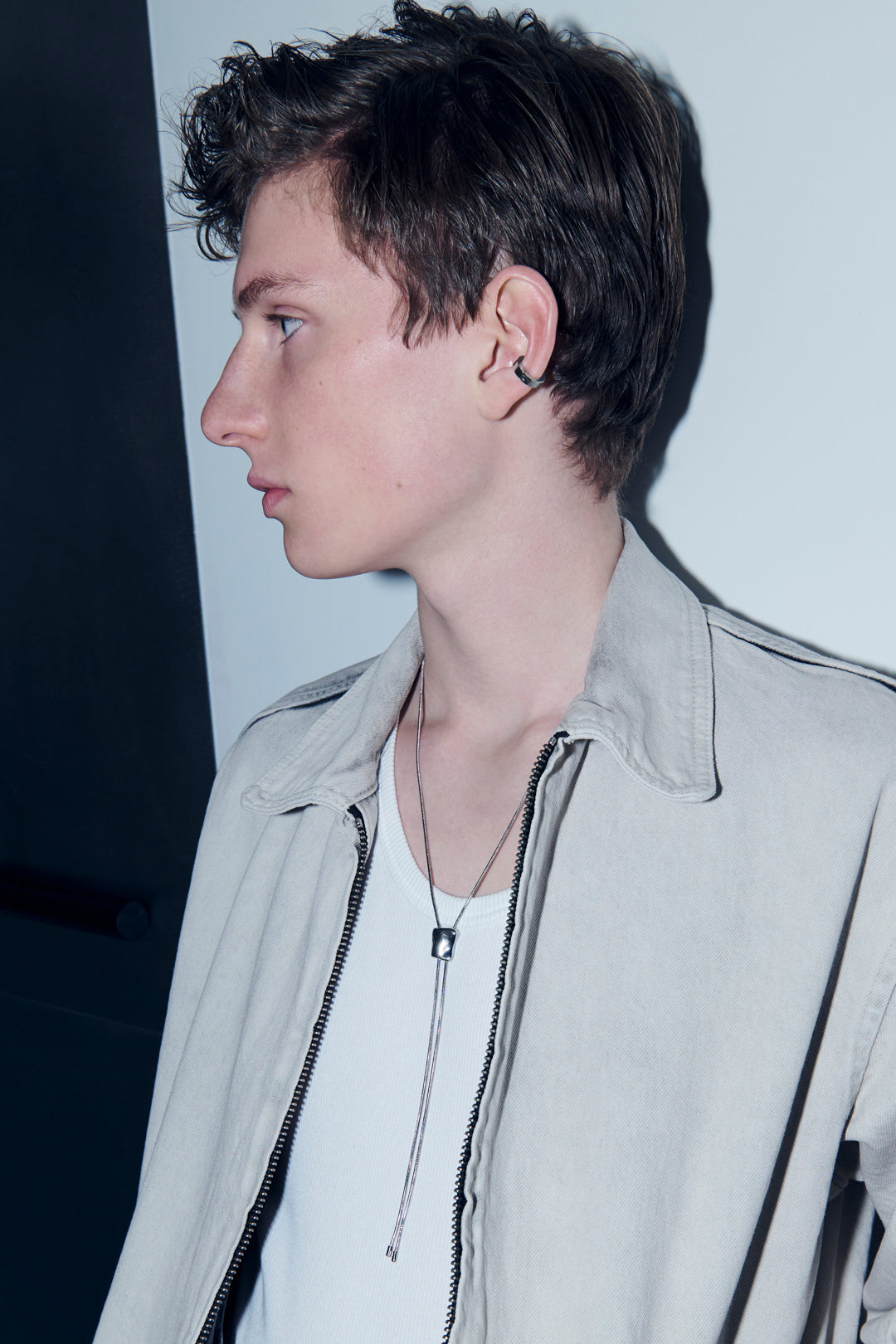 ループ タイイング メタル ネックレス【UNISEX ACCESSORIES】