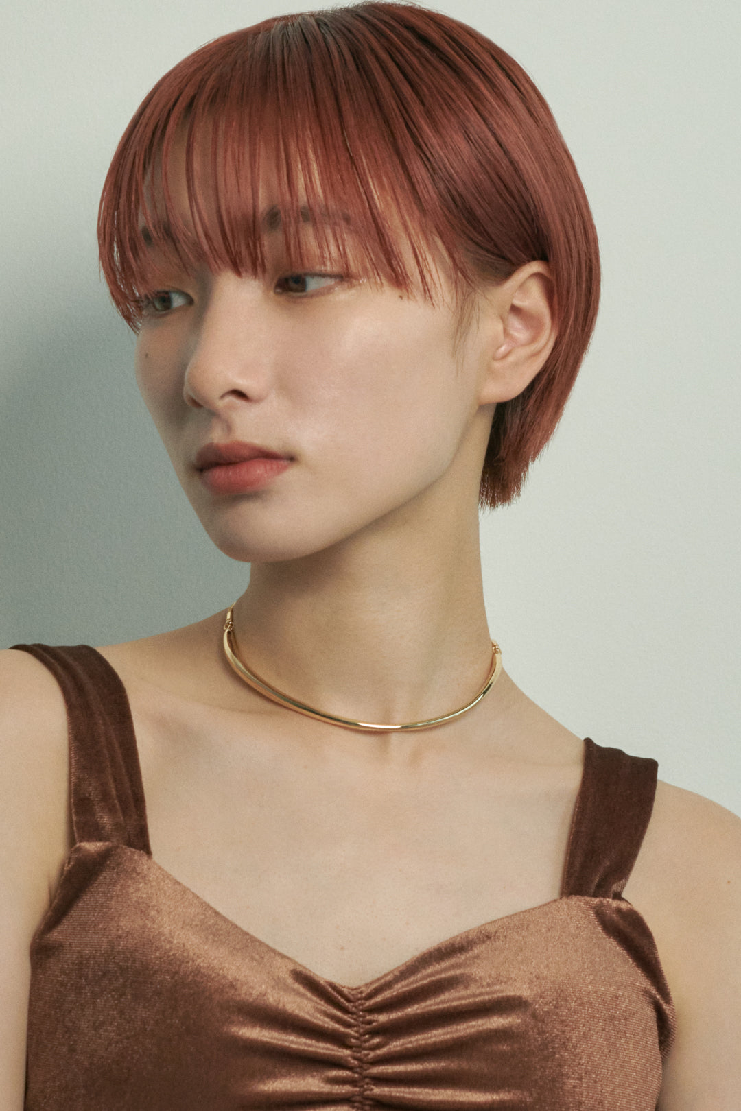 アーチ ライン バック ロング ネックレス – GOLDY Onlinestore
