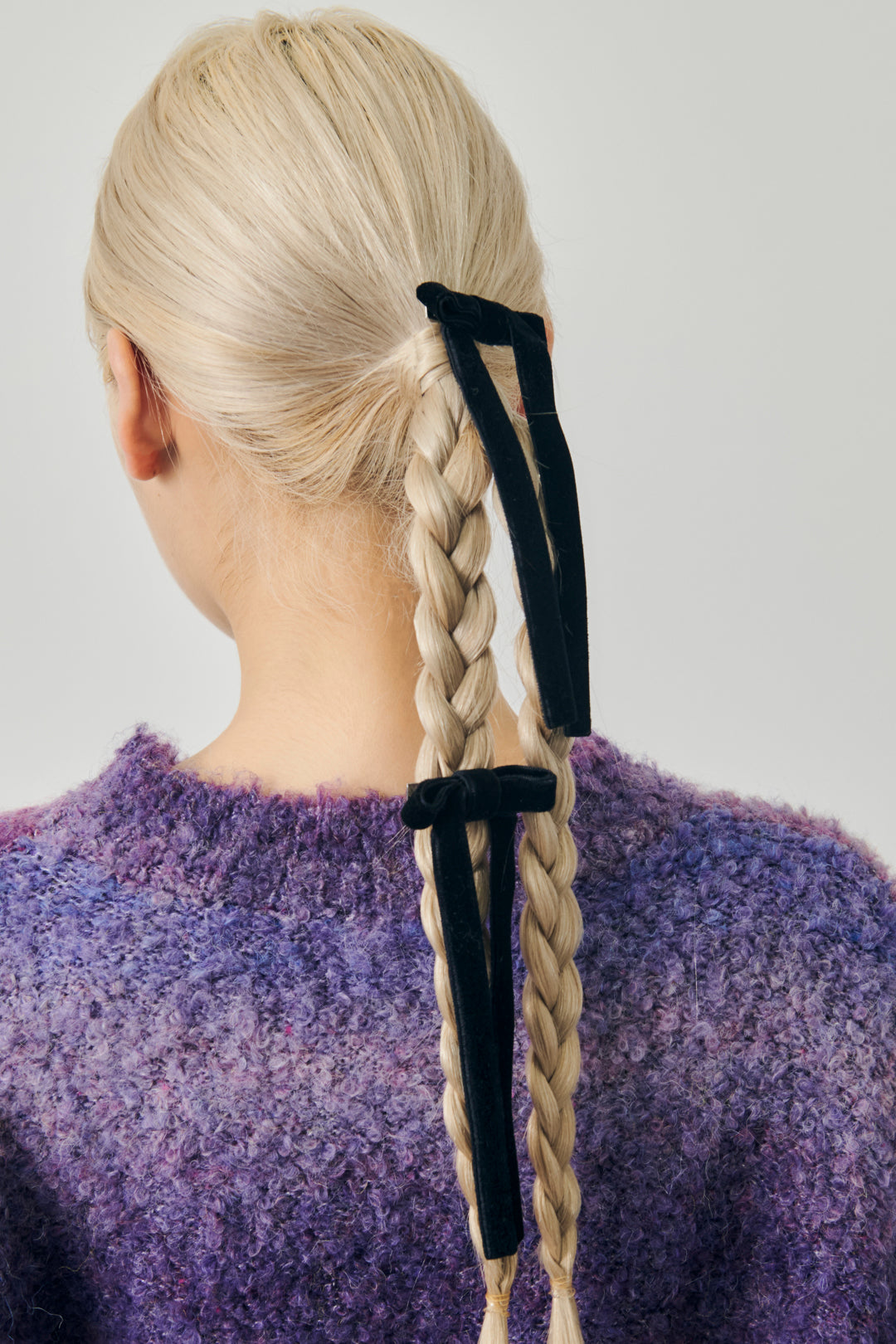 ベロア ロング レングス リボン セット クリップ – GOLDY