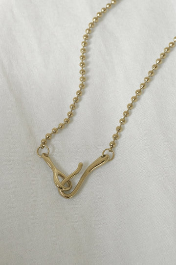 フック × ボール チェーン ステンレス ネックレス – GOLDY Onlinestore