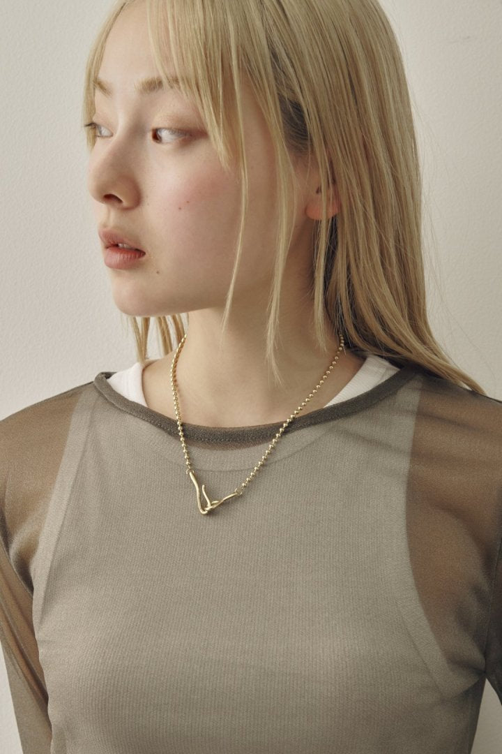 フック × ボール チェーン ステンレス ネックレス – GOLDY Onlinestore