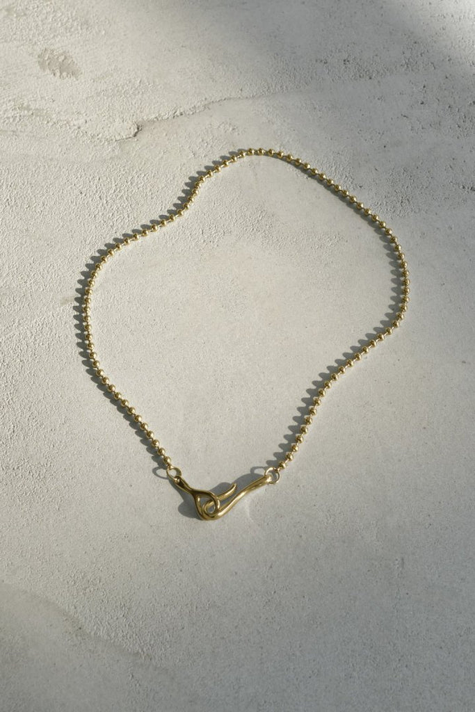 フック × ボール チェーン ステンレス ネックレス – GOLDY Onlinestore